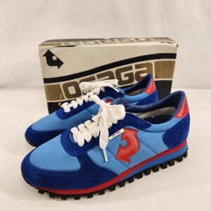 Osaga KT-26 Running Shoes Mens Size 8 Blue 1980 New in Box Nielsen No. 1093 Vtg